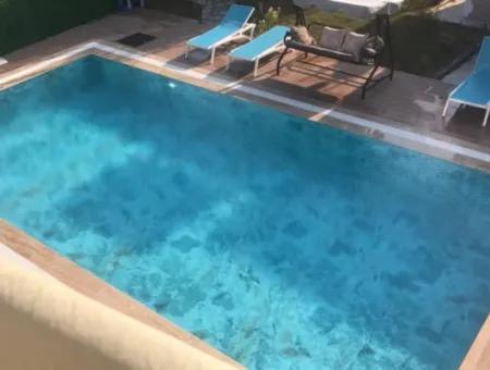 Ferien-Dalyan-Bogenschützen Zu Vermieten Salz- Und Überlaufsystem 4 In 1 Villa Mit Privatem Swimmingpool